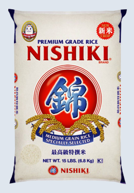 アメリカ産の米 錦