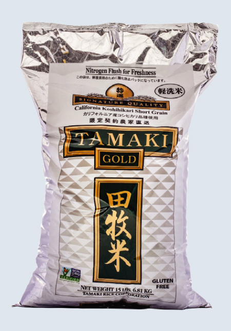 アメリカ産の米 田牧米