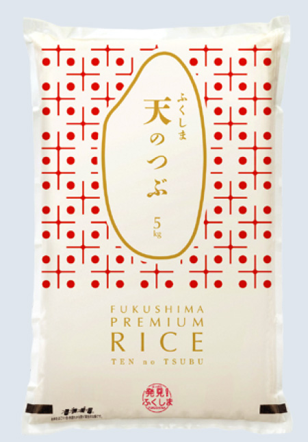 アメリカで買える日本の米 ふくしま天のつぶ