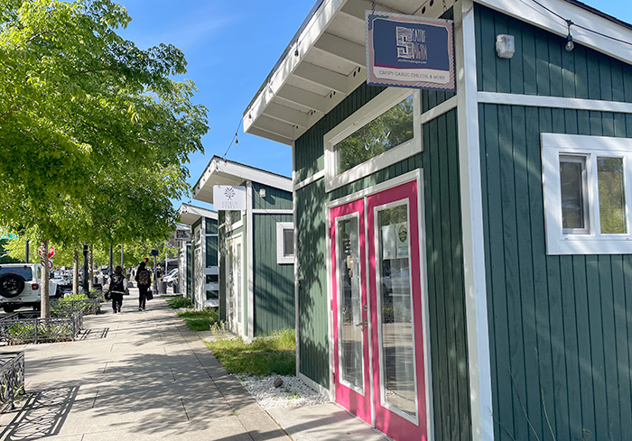 ワシントン州ボセル　Pop Shops on Main