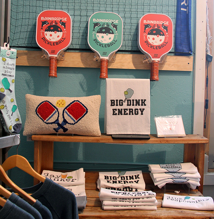 ワシントン州ベインブリッジアイランド(Bainbridge Island)Millstream Bainbridge ピックルボールのパドル