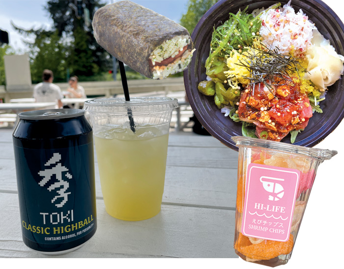 ワシントン州ベインブリッジアイランド(Bainbridge Island)Hi Life フードとドリンク