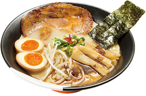 輝月 限定特濃ニンニクとんこつしょう油ラーメン