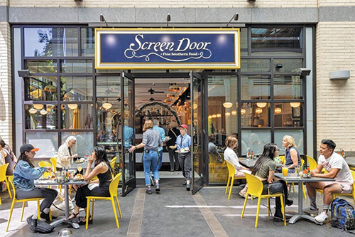 ポートランドのScreen Door 店舗