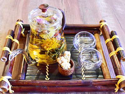 Floating Flower Tea