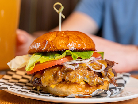 Bridgetown Burger & Beer Combo